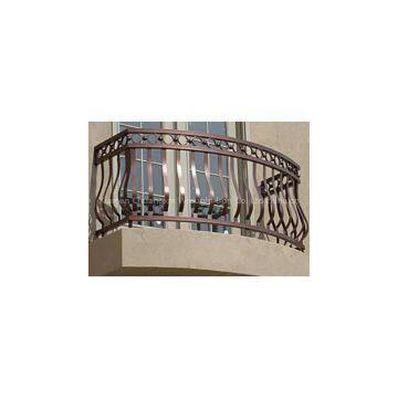 wrought iron balcony railing designs / aluminum rail for balcony / forged iron balcony railings designs