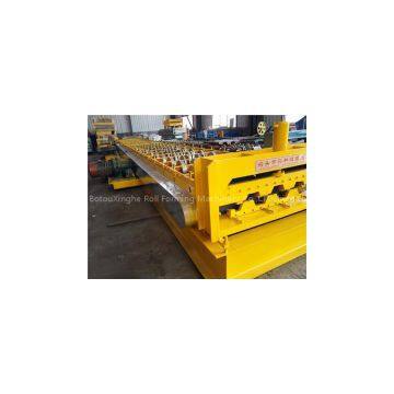 ISO Steel Floor Tile Decking Roll Forming Machine photo-3