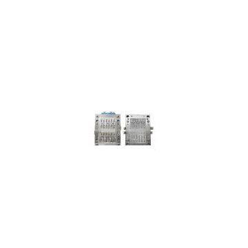 24-cavity flip-top plastic cap mould