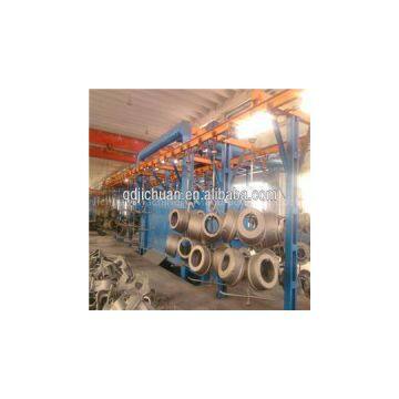 Catenary Type Hanger Shot Blasting Cleaning Machine