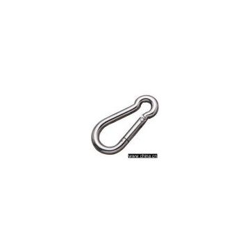 Stainless steel spring hook