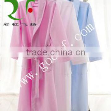 100% cotton waffle bathrobe dressing gown