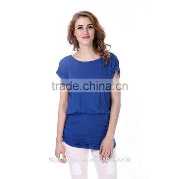 hot sale custom collar office blouse lady