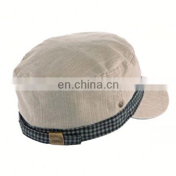 flat top military cap