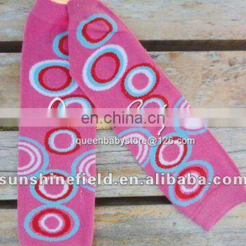 Stock! Baby Retro Bullseye Leg Warmers Newborn Arm Leg Warmer Huggers