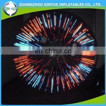 Good quality cheap glowing body zorb ball