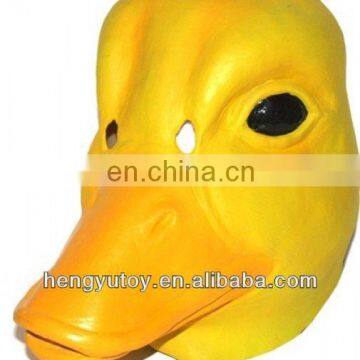 FULL SIZE Life-Life Realistic Costume Adult HEAD Latex Yellow Duck Mask