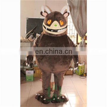 dark brown customized Gruffalo mascot costume from famous movie