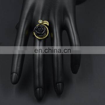 MCR-0001 In stock fashion wholesale latest gold ring designs /Vintage Rose Ring