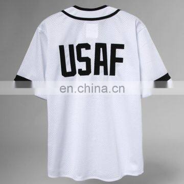 Customized fashion 100% polyester baseball T-shirt, short-sleeve t-shirt, any style