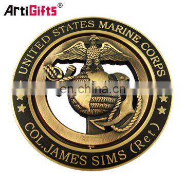 Design Your Own 3d Miraculous Plastic Antique Gold Silver Bronze Blank Catholic Medal