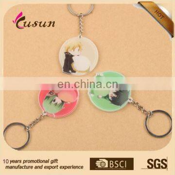 Custom Acrylic keychain in China,acrylic keyring