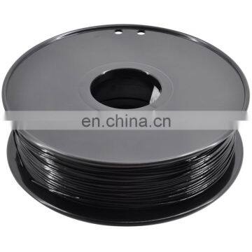 High quality 3d printer filament 1.75mm twinkling Black