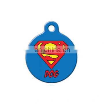 Custom cheap metal pet ID sublimation dog tag