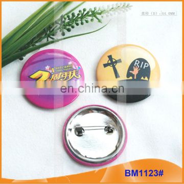 Custom Tin Plate Round Colorful Badge Buttons BM1123