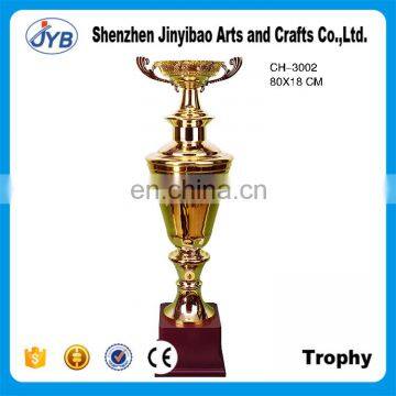 Best quality cheap price metal electroplating trophy for promotion