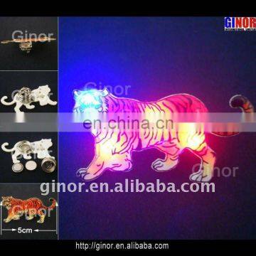 flashing pin with butterfly