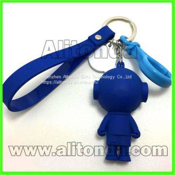 Custom pvc silicone cartoon animal figure 3d figure 3d character for home promotional gifts