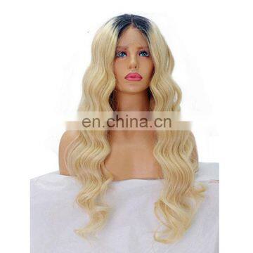 Brazilian Blond 613 Human Hair Bundles With Closure Cuticle Aligned Hair photo-6