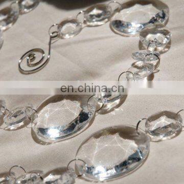 Clear Wedding Acrylic Crystal garland