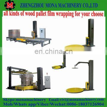 Semi-automatic Pallet Stretch PE Film Wrapping Machine photo-5