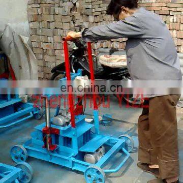 small manual concrete block making machine hollow block machine in philippines