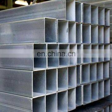 hot dipped Galvanized Welded Rectangular / Square Steel Pipe / Tube / Hollow Section