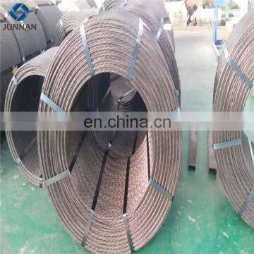 12.7mm PC Steel Strand Prestressed Concrete Strand