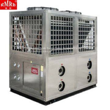 professional ultra-low temperature modular EVI air heater 59.5kw automatic defrosting