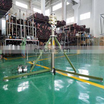 6m Inner Cable Telescopic Mast for 2 CCTV Camera