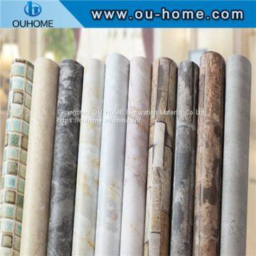Decorative Sticker Kitchen Oil Proof Marbling Wall Paper photo-2