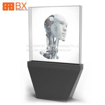 2019 4 Blades HD Holographic Display 1920*1080 Spinning 3D Projector LED Advertising Hologram Fan