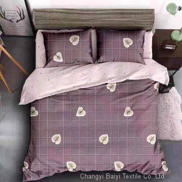 Printed Pattern and 100% Polyester Material Polyester Printed Bedsheet Fabric photo-2