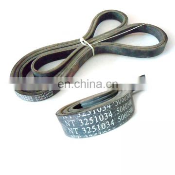 diesel engine driving belt v-belt fan belt 3251034 for cummins