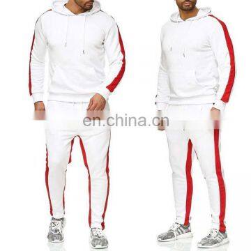 New Autumn and Winter Men's Mosaic Sports Casual Set Street Trend Fitness Sportswear Hoodie Suit photo-5
