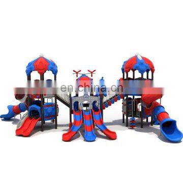 Outdoor Play Style and  Plastic Material  Slide for kids Amusement park