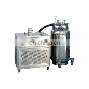 DWC-196 low temperature chamber /cryogenic tank for impact testing machine