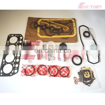 For Mitsubishi K4E engine rebuild kit piston + ring