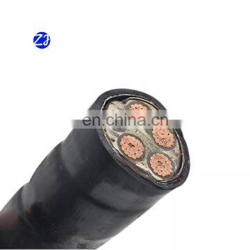 YJV22 4*120+1*70 Insulated armoured electric cable pvc roll copper electrical cable wire