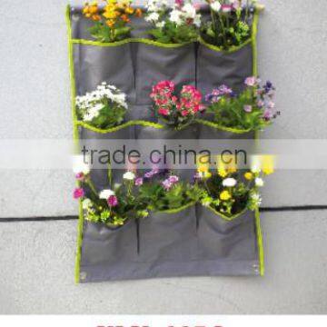 vertical garden wall pocket planter/ vertical wall garden planter