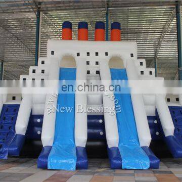 Popular Giant Inflatable Pool Slide,commercial Inflatable Titanic Slide for Sale photo-3