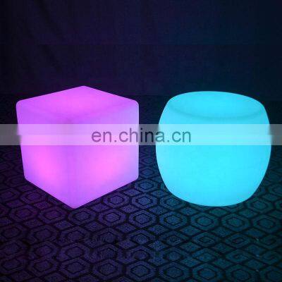 Waterproof IP54 Luminous Led Chair Modern Led Glowing Bar Chair photo-2