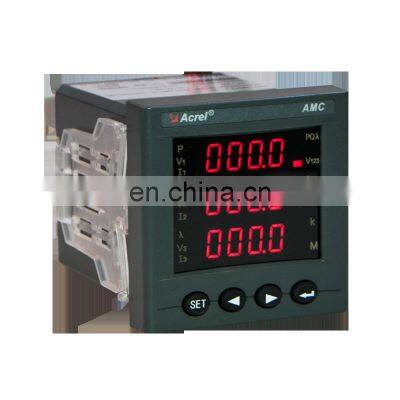 digital amp meter AMC48-AI3 LED display small ac ammeter