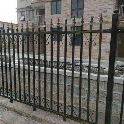 Hot Sale Heavy Duty Power Coating Steel Fences Rod Iron Fence