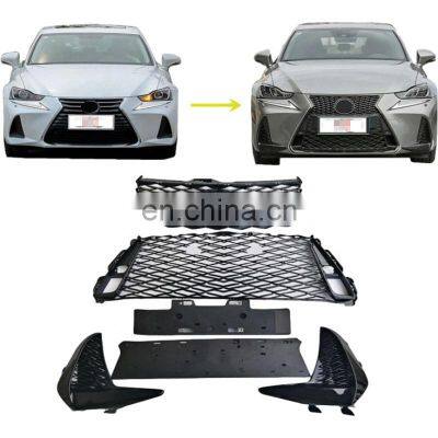 High Quality Auto Car Accessories Bodykit Body Kit Sets for LEXUS IS250 Front Bumper Grille Upgrade to F-sport Grille 2017