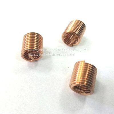 Phosphor Bronze Free Running Wire Thread Inserts