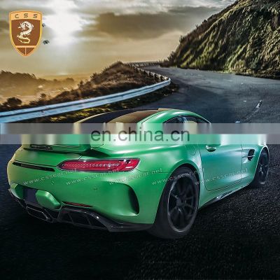 Aftermarket Carbon Fiber Car Parts Rear Bumpers Spoilers GTR Body Parts Suitable For Mercedes Benz AMG GT Wings Auto Body Kits