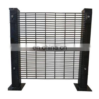 Powder Coated High anti climb 358 security fence prison mesh panel.