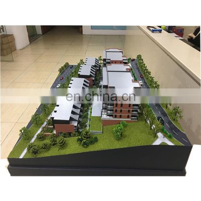 Scale building model for real estate development marketing