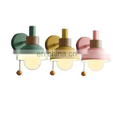 Nordic modern minimalist creative personality Macaron reading led wall lamps for decoration